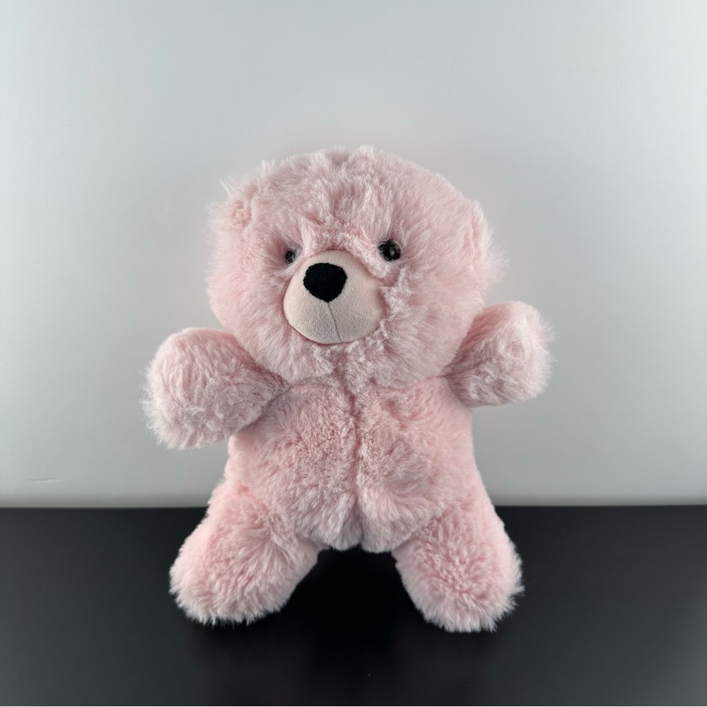 Worlds Softest Plush Pink Teddy Bear 12” Beverly Hills Teddy Co Stuffed Animal